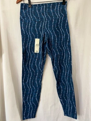 Nova Leggings de Tornozelo de Algodão Sem Limites Azul Tingida Júnior Feminina Muitos Tamanhos - Imagem 1 de 4