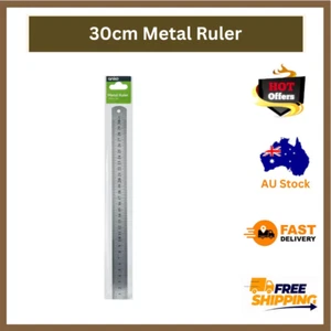 30cm / 12" Metal Ruler - Picture 1 of 5