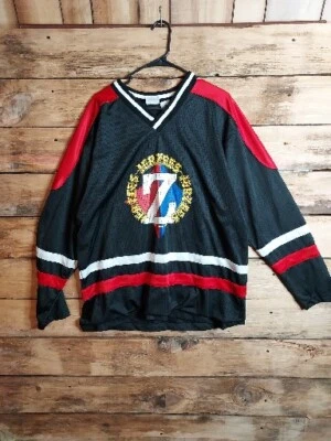 Camiseta deportiva de hockey Jerzees XL vintage años 90 00 atlética Foto 1 de 4