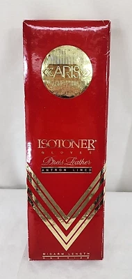 ISOTONER ARIS Womens Brown Dress Leather Antron Lined Midarm Length One Size - Image 1 of 4