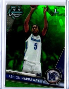 2023-24 Bowman Chrome U Sapphire - Ashton Hardaway Green /99 - St Marys - Picture 1 of 2