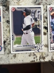 2021 BOWMAN MLB BASEBALL PROSPECT & 1st CARD #s BP1-BP150 PICK YOUR CARD - Picture 1 of 99