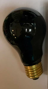 Agl Incandescent Bulb Black Light E27 230V 75W Party Black Light - Picture 1 of 1