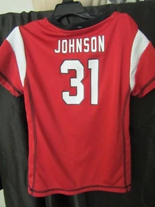  Cardinals DAVID JOHNSON nfl Jersey Youth Kids girls 6-6x - Picture 1 of 2