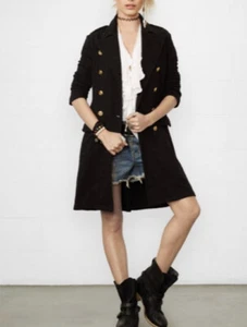 Ralph Lauren DS X-Small Jacket Band Military Coat Naval Officer Long XS Medieval - Picture 1 of 4