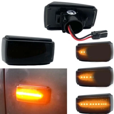 Dynamic LED Side Marker Lights Blinker Lamp For Volvo C70 S40 S70 V90 V40 V70 - Image 1 of 4