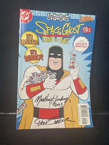 SIGNED! CARTOON CARTOONS: SPACE GHOST#15 VF 2003 DC COMICS - Picture 1 of 2