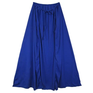 20" Child Blue Cape ~ HALLOWEEN SUPERHERO, WIZARD, KING, COSPLAY KID COSTUME  - Picture 1 of 2