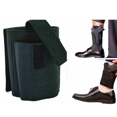 Universal Concealed Carry Ankle Leg Pistol Gun Pouch Belts Holster - Image 1 of 4