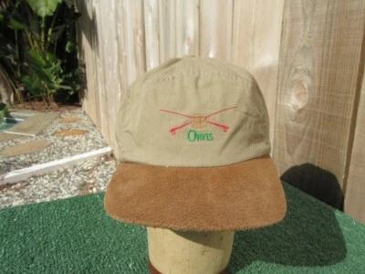 De colección Nueva Gorra de Béisbol Orvis Cuero Gamuza Talla L/XL Hecha en EE. UU. Foto 1 de 4