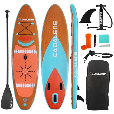 10ft Inflatable Stand Up Paddle Board Yoga Fishing Paddleboard Ultralight SUP - Image 1 of 4