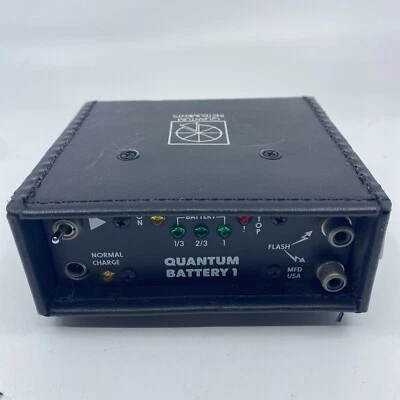 Quantum Battery 1 clipe de estojo vintage não testado I - Imagem 1 de 4