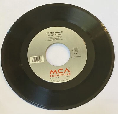 Lee Ann Womack " I Hope You Dance / Lonely Too " 45 vinyl record - Image 1 of 2