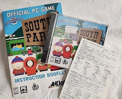  South Park: Official PC Game (Vintage 1999 Comedy Central CD-ROM Acclaim, NEW) - Image 1 of 4