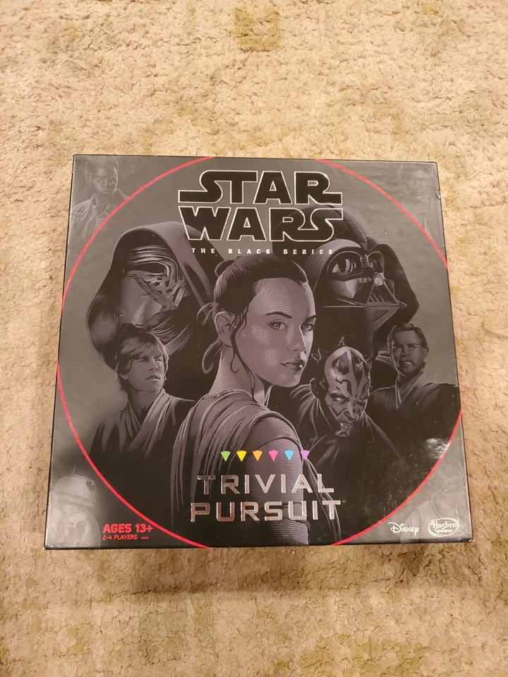 Hasbro Trivial Pursuit Star Wars The Black Series Edition Juego de Mesa Foto 1 de 3
