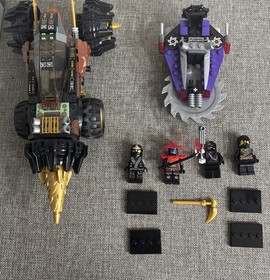 LEGO NINJAGO: Cole's Earth Driller (70502) And Hover Hunter 70720