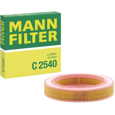 MANN-FILTER C 2540 Filtre à air pour VW GOLF II (19E, 1G1) Polo Coupe (86C, 80) - Photo 1/4