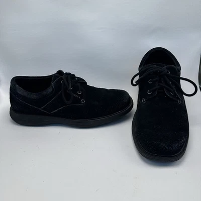 Zapatos negros con cordones Merrell World Vue de gamuza talla 9,5 para hombre Foto 1 de 4