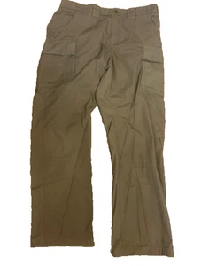 Pantalones Under Armour All Season Gear para hombre talla 38/34 calce suelto ripstop caqui informales - Imagen 1 de 5
