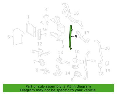 Soporte enfriador de aceite genuino Mercedes Benz G 550 2019-2023 OE 4635043300 Foto 1 de 3