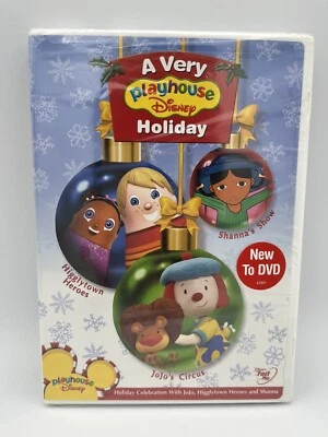 A Very Playhouse Disney Holiday | NEW (Factory Sealed) - (DVD, 2005) Disney USA - Immagine 1 di 3