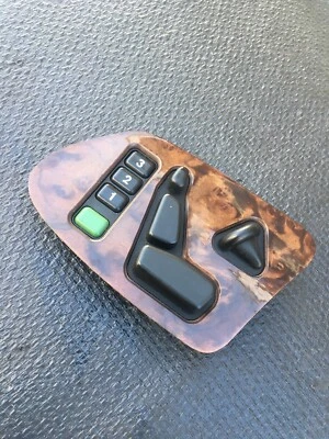 96-03 MERCEDES E320 E430 E55 W210 INTERRUPTOR DE ASSENTO ELÉTRICO MEMÓRIA DRIVER MOLDURA ESQUERDA FABRICANTE DE EQUIPAMENTO ORIGINAL - Imagem 1 de 4