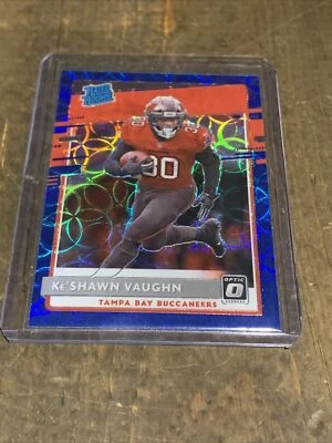 Keshawn Vaughn Donruss Optic 2020 Blue Scope Rated Rookie #186 - Image 1 of 2