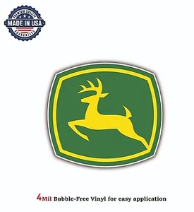 JOHN D GREEN LOGO VINYL DECAL STICKER CAR BUMPER 4MIL BUBBLE FREE US MADE - Picture 1 of 2
