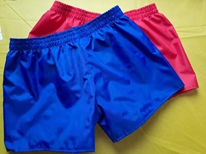 * OLD SKOOL P.E. SHORTS * in 6oz crunchy nylon (XS to 3XL) - Picture 1 of 16