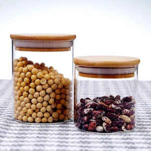 Barattolo Vetro Cucina Conservazione Barattoli Sigillato Contenitore Caffè Contenitori Alimenti - Foto 1 di 12