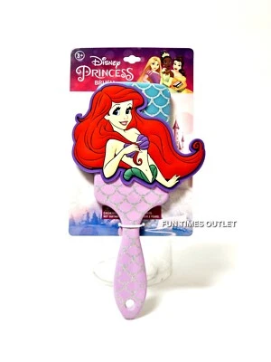 Disney Princess Ariel 3D Hair Paddle Brush The Little Mermaid New Gift  - Image 1 of 3