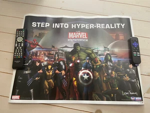 2014 MARVEL EXPERIENCE SIGNED POSTER LIDAT TRUONG LIMITED EDITION 316/2000 - Picture 1 of 5