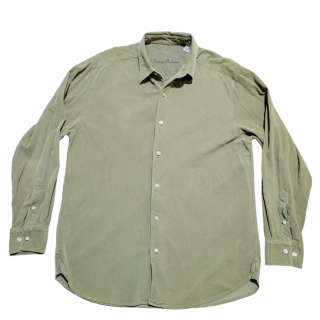 Tommy Bahama Long Sleeve Solid Cord Shirt