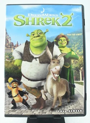 Shrek 2 (DVD, 2004, Full Screen) w/Original Case FREE USA SHIPPING - Image 1 of 3