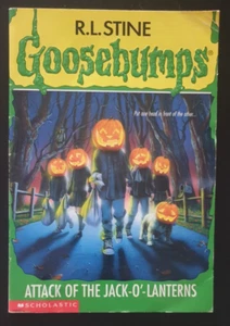 Goosebumps 48 Attack of The Jack-O'-Lanterns by R. L. Stine 1st US Printing 1996 - Picture 1 of 13