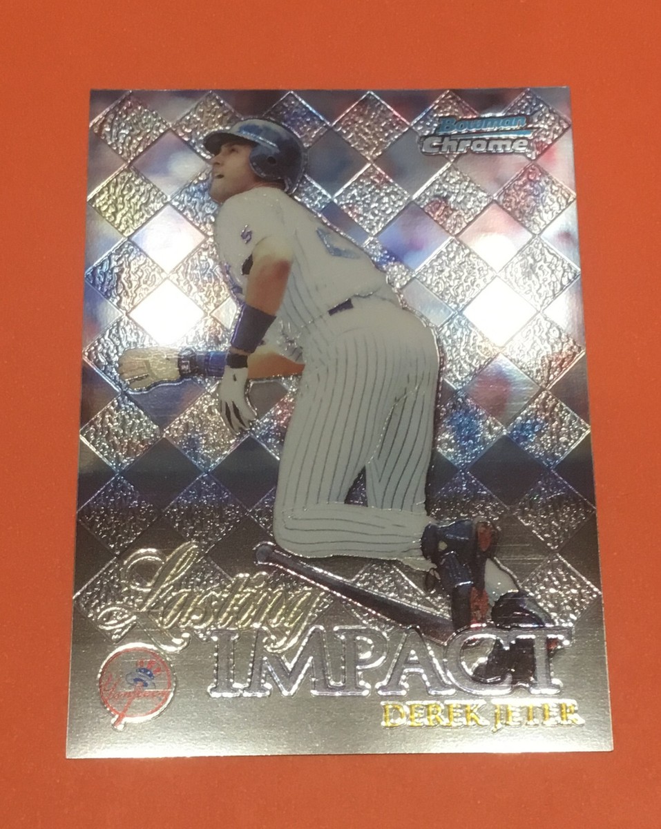 その他 DEREK JETER 1999 BOWMAN CHROME REFRACTOR 1999 BOWMAN'S BEST FRANCHISE REFRACTOR #6 DEREK JETER GEM