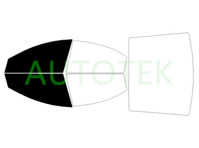 PreCut Film Front Two Door Windows Any Tint Shade For Dodge Intrepid 1998-2004 - Image 1 of 4