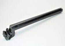 FRAMED 31.6 MM BICYCLE MICRO ADJUSTABLE BLACK ANO ALLOY SEAT POST 350 MM TALL