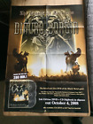 DIMMU BORGIR Mint,Large unused Poster Invaluable Darkness 2008 Heavy Black Metal