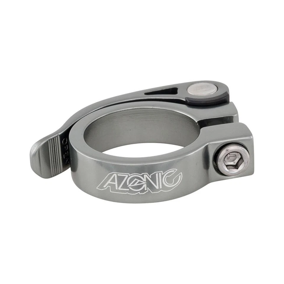 Abrazadera de asiento de bicicleta Azonic Gonzo 34,9 mm gris (modelo 3034-204) Foto 1 de 1