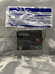Genuine EPSON #48 INK - T0483 Magenta -NEW - Picture 1 of 2