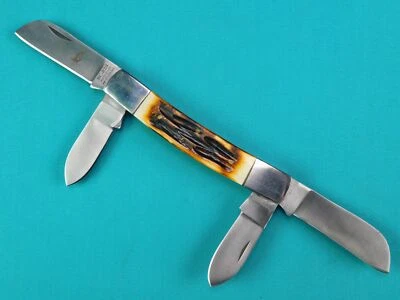 Faca de bolso dobrável The Bone Collector USA BC-820 4 lâminas - Imagem 1 de 4