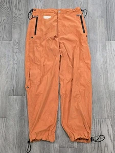 VTG 90s Levi Silvertab Parachute Pants Orange Mens Med X 30 - Picture 1 of 10