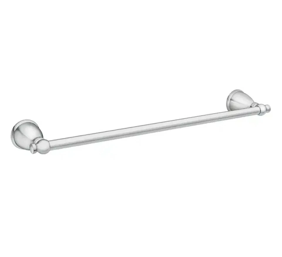 Полированный хромированный держатель стержня для полотенца Moen Caldwell 18 дюймов Y3118CH - Изображение 1 из 4