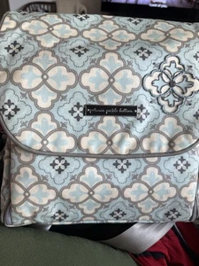 👜 Petunia Pickle Bottom Boxy Backpack Diaper Bag – Peaceful Portofino – 2012 - Picture 1 of 7
