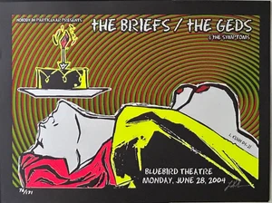The Briefs/The GEDS Bluebird Theatre 2004 por Lindsey Kuhn - Imagen 1 de 1