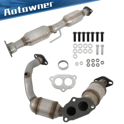 Juego de convertidores catalíticos delanteros + traseros para Explorer Sport Trac 4,0 L 2001-2005 Foto 1 de 4