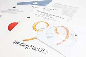 Mac OS 9 Retail Box – Complete with Original Manuals & Paperwork – 1999 - Picture 1 of 8