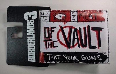 NEW - Borderlands 3 Vault Guns Meat Bi-fold Wallet - Image 1 of 3