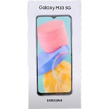 BNIB Samsung Galaxy M33 (5G) Dark Blue 128GB + 6GB Dual-SIM Factory Unlocked OEM